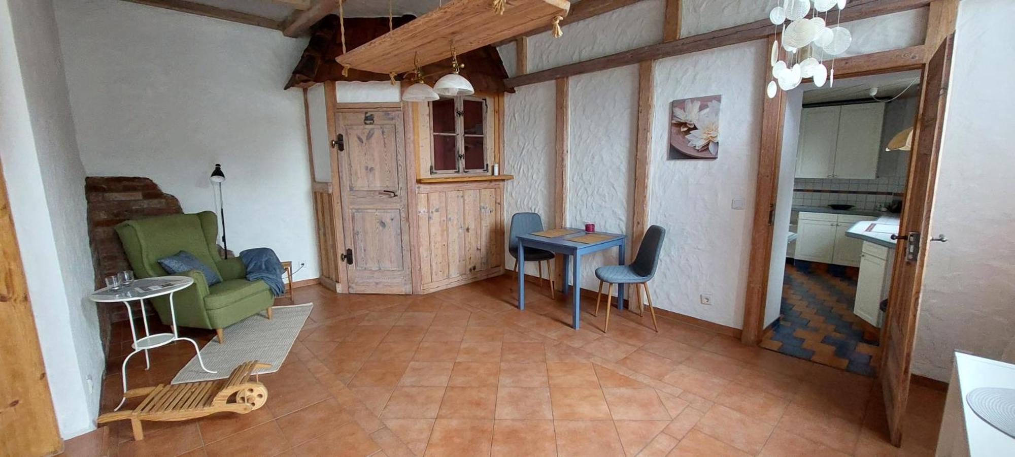 Auszeit Wohnung Hof Narla Bahnsdorf Dış mekan fotoğraf